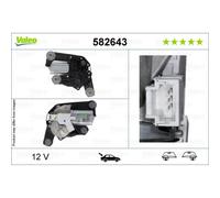 VALEO Wischermotor ORIGINAL TEIL 582643 für CITROËN C5 hinten 3 Break HDi 110
