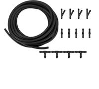 Wischwasserschlauch Reparaturset,Scheibenwaschanlage Schlauch,Universal Scheibenwaschanlage Schlauch,Automotive Schlauch,mit 13 Stücke Schlauchverbinder,Spritzwasserschlauch