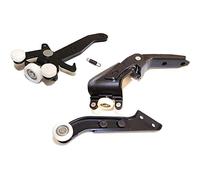 Wivplex RECHTS SCHIEBETÜR Roller ARM Guide Mount Set, for VW, for T5 Transporter 7H0843436B 7H0843398H 7H0843336D Autotür-Rollensatz