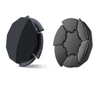 Wjelet Klebepad für Saugnapfhalter, klebeplatte für navi Auto, Klebepads Armaturenbrett, montageplatte für saugnapf unterlage Platte, universelles KFZ-Zubehör für Handyhalter & Navi (80mm, 2 Stück)