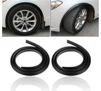 WJUSYH 2 Stück Radlaufleiste für Audi A3 /A4 /A6 /A6 e-tron/A8/RS 3/RS 4/RS 6/S3/S4/S6/S8, Rad Augenbrauen Dekorstreifen, Mudguards Auto Rad Fender Verlängerung, Auto Zubehör,A/Black