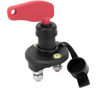 Wlinfetity Batterie-Trennschalter M8 2-polig Für Auto Für Wohnmobil | Boot Marine; 12-24V 200A Hochstrom Unterbrecher; Kupferkontakten