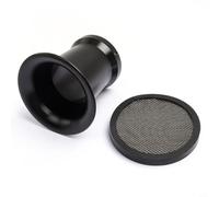 Wodsty 50mm Vergaser Luftfilter Wind Cup Aluminiumlegierung für OKO 24-30mm für keihin für pwk für atv Motorrad Schwarz Direkteinbau mit Netz(Black)