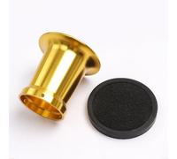 Wodsty 50mm Vergaser Luftfilter Wind Cup Aluminiumlegierung für OKO 24-30mm für keihin für pwk für atv Motorrad Schwarz Direkteinbau mit Netz(Gold)
