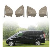 Wodsty Lenkradschalter Steuertaste, für Mercedes, für VIANO, Vito, W639, W636, V260 2010-2015, ABS+PC Ersatzteil grau (schwarz)