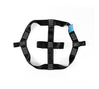 Wodsty Motorrad-Spanngurte für Hinterradverzurrung mit hochfestem Polyester und gewellter Textur für verbesserte Reibung, Schwarz