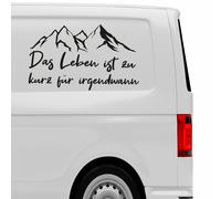 Wohnmobil Aufkleber Spruch Berge Wohnwagen Camper Womo Folie Van Caravan 55x35