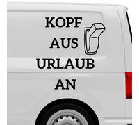 Wohnmobil Aufkleber Urlaub Spruch Reisen Camper Auto Van Womo Auto 30X30 cm