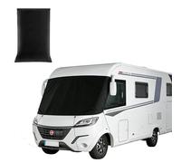 Wohnmobil Frontscheibenabdeckung Kompatibel für Integrierte Wohnmobile, 600d Luxus A-Class RV Frontscheiben Sonnenschutz, Auto Windschutzscheiben Abdeckung Ersatz, Blockiert UV Strahlen-100% Verdunkel