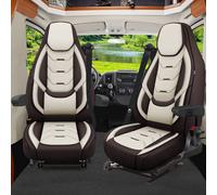 Wohnmobil Schonbezüge für Aguti GIS Liner und Milan Sitze Braun/Beige AH10