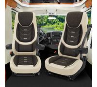 Wohnmobil Schonbezüge für Aguti Liner, Roadliner und Milan Sitze Beige/Braun WMC