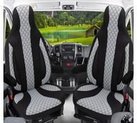 Wohnmobil Sitzbezüge für Ford Transit Custom Vanestro Atlantic Titanium WPL401