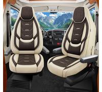 Wohnmobil Sitzbezüge & Schonbezüge für Pössl 2WIN PLUS | Passgenaue Vordersitzbezüge | Teilintegriert, Kastenwagen & Alkoven | Sitzbezug Fahrer & Beifahrersitz