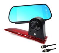 Wohnwagen Rückfahrsystem Bremsleuchte Rückfahrkamera Van Dachkamera Einparkkamera Einparkhilfen Mit winkelverstellbar Kompatibel +7" LCD Auto Monitor mit Ford Transit Custom Business MPV SUV