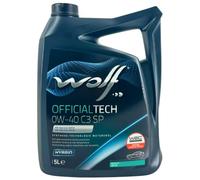 Wolf OfficialTech 0W-40 C3 SP : 5 Liter