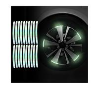 Woniyal 20 Stück Autoreifen Reflektierende Aufkleber für Vito Tourer 3 W447, Reifenaufkleber Sicherheitswarnung Zierleisten Radaufkleber Dekorative