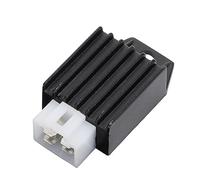 WOOSTAR 12V 4 Pin Spannungsregler Gleichrichter Ersatz für 4 Takt 50ccm 70ccm 90ccm 110ccm 125ccm 4 Wheeler Moped ATV Roller Go Kart Quad Dune Buggy