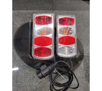 WORHAN® 2x Rücklichtset für Fahrradträgerstecker Wohnmobil mit 13 pol