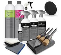 wortek Auto Interior Set Cockpit Bundle Koch Chemie The Finisher InsideCare + InsideUp + Clearview + DisplayExpert + Pol Star + FreshUp + Zubehör