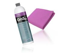 wortek Politur Set aus Koch Chemie Gelcoat Micro Cut 1L Gm3.01 inkl Microfaser Micro Cut Poliertuch Gelcoat Politur Boots Politur Set GFK