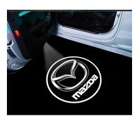 woshisanni 2 Stück Autotür Licht Logo Projektor für Mazda 2 3 5 6 CX-3 CX-30 CX-5 CX-50 CX-60 CX-7 CX-8 CX-9, Autotür Willkommen Light Einstiegsbeleuchtung Unterbodenbeleuchtung Ambiente Zubehör