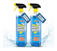 WOSHUP! Fensterreiniger Xtra Skin Schutzfilm 1000 ml Glasreiniger für Plexiglas Acrylglas, Scheibenreiniger für Wohnwagen, Wohnmobil, Auto, Caravan, Streifenfreie Reinigung