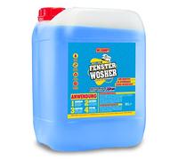 WOSHUP! Fensterreiniger Xtra Skin Schutzfilm 10000 ml Glasreiniger für Plexiglas Acrylglas Scheibenreiniger für Wohnwagen, Wohnmobil, Auto, Caravan Streifenfreie Reinigung innen und außen