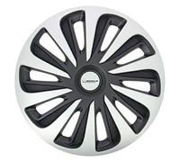 MICHELIN 9122 Radkappe 38,1 cm (15") Acrylnitril-Butadien-Styrol (ABS) Schwarz, Silber 4 Stück(e)