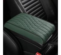 WRGEYXTD Auto Armlehnen Matte Für Opel Combo Cargo 2018-2025, Armlehnenbox Unterlage Mittelkonsole Pad Vier Jahreszeiten rutschfest Komfort Weich Zubehör,E/Green
