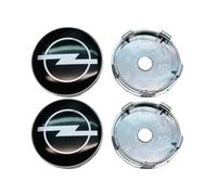 WSADRFXS 4 Stück Nabenkappe für Opel Mokka 2020-2023,Wasserdicht Radnabendeckel,60mm-C