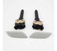 WSBOJXTH Kompatibel Mit Mazda 3 Für Axela 2013 2014 2015 2016 Auto-Frontstoßstange Scheinwerferwaschdüse Und Abdeckkappe BKC6518H1 BHT4-51-82Y Scheinwerfer Waschdüse(4PCS)