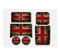 WSBOJXTH Kompatibel Mit Mini Für Countryman U25 2024 2025 Autotür-Rillenmatte, Schlitz, Getränkehalter-Pad, Anti-Rutsch-Dekorationsabdeckung Automodifikation(Color 5)