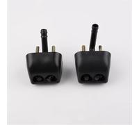 WSBOJXTH Kompatibel Mit Mitsubishi Für Pajero Für Montero Für Shogun V73 V75 V77 2003 2004 2005 2006 Auto-Scheinwerfer-Headlmap-Waschdüse MN117091 Scheinwerfer Waschdüse(1 Pair)