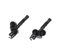 WSBOJXTH Kompatibel Mit VOLVO S40 2004 2005 2006 2007 2008 2009 2010 2011 2012 Auto-Frontscheinwerferwaschanlage Sprühdüse Jet-Abdeckkappe 30698423 30698422 Scheinwerfer Waschdüse(A pair)