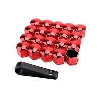 WSXCDE 20 Stück Radschrauben Kappen, für Lexus UX 250H Hybrid 2019 2020 2021 2022 2023 2024 19mm Schraubenabdeckung Auto Radkappen, Radmutter Abdeckung, für Meisten Auto-Muttern