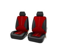 WSXCDE Auto-Sitzbezug, für VW T-Cross 2019-2024 PU Leder Auto Vordersitzbezüge, Atmungsaktiv Sitzschoner Airbag-kompatibel, Innenraum Zubehör,F