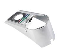 WTIXCRQ Motorrad Zählerabdeckung Kompatibel mit Softail Springer für Fat Boy 1991 1992 1993 1994 1995 Motorrad-Tachometer Speedo Dash Panel Cover Gehäuse Kit