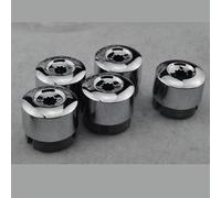 WTIXCRQ Radbolzen Radschraube Kompatibel Mit VW Für Touareg 2004-2014 Chrom-Radmuttern-Abdeckung Chrom-Finish 7L6601173A2ZZ, 10 Stück