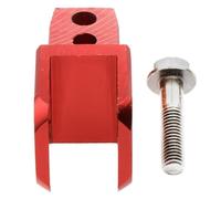 wueiooskj Höherlegung für Motorrad Stoßdämpfer aus robuster Aluminiumlegierung, erhältlich in fünf attraktiven Farben, Rot