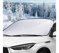Wuiil Frontscheibenabdeckung Auto Schutz Winter Schnee Frost Sonne