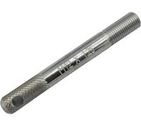 Wulkow KFZ Radmontagehilfe Aluminium M 12 x 1,25 | Radmontage, Montagehilfe, Zentrierhilfe, Reifenwechsel, Aluminium, Gewindestift, Felge, PKW, KFZ-Werkzeug