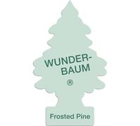 WUNDER-BAUM Auto-Lufterfrischer I Anhänger für langanhaltenden Duft im Auto oder zu Hause I Frosted Pine , 1 Stück