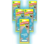 Wunder-Baum Autoduft Lufterfrischer Duftbaum Düfte 5 Stück + Stift light-tribe (Tropical)
