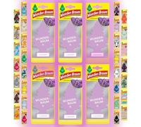 Wunder-Baum Autoduft Lufterfrischer Duftbaum Düfte 6 Stück + Stift light-tribe (Lavendel)