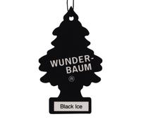 Wunderbaum Autoduft Lufterfrischer, Black Ice, Duftkarte