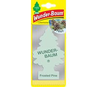 WUNDER-BAUM Auto-Lufterfrischer I Anhänger für langanhaltenden Duft im Auto oder zu Hause I Frosted Pine , 1 Stück