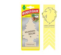 Wunderbaum Duftbaum Autoduft Autoparfüm Lufterfrischer Kokosnuss Duft