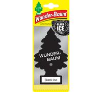Wunderbaum Autoduft Lufterfrischer, Black Ice, Duftkarte