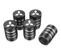 WWZS 4 Stück Reifen Ventilkappen für Mitsubishi Space Star, Autoventil Kappe Reifenventilkappen Korrosionsbeständig Stabilen Reifendruck