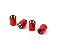 WWZS 4 Stück Reifen Ventilkappen für Smart Forfour 453 451 452 450 454, Autoventil Kappe Reifenventilkappen Korrosionsbeständig Stabilen Reifendruck